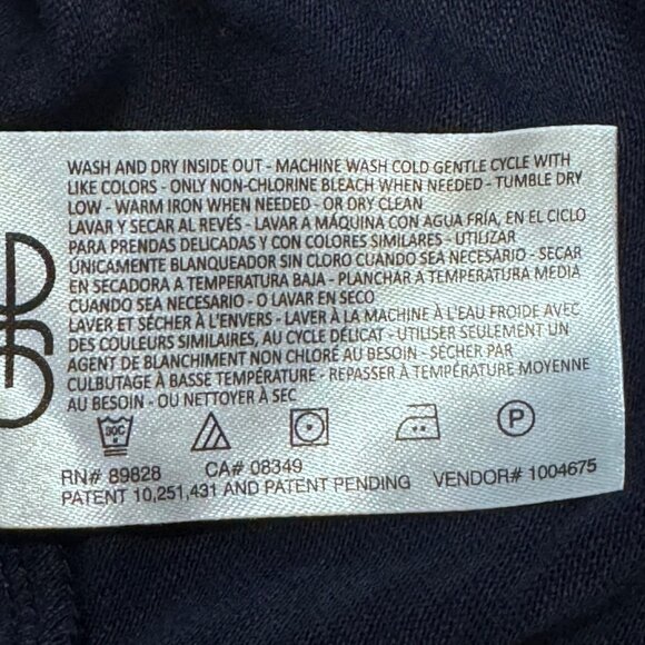 Womens T-Shirt XL Blue Jessica Simpson V-Neck Short Sleeve Pull Over X-Large - Picture 8 of 8